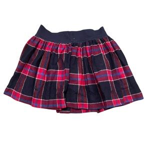 Abercrombie & Fitch‎ Plaid Mini Girls Skirt Wool Bland Holiday School Academia